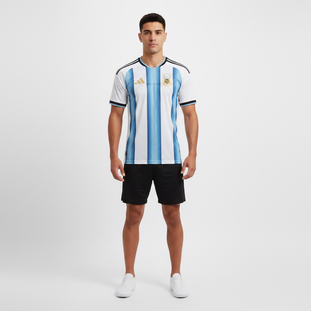 Maillots Coupe du Monde 2026 – Version Joueur (Player Edition) Argentina