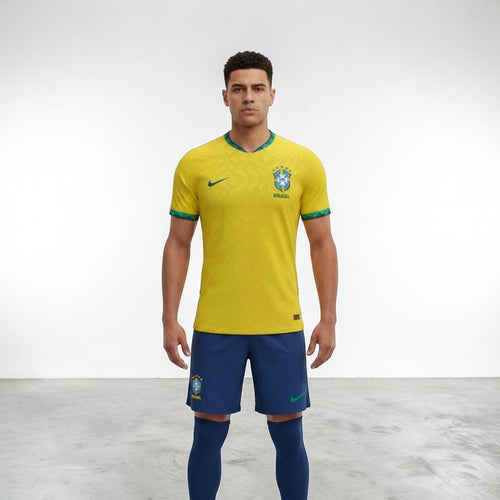 Maillots Coupe du Monde 2026 – Version Joueur (Player Edition) Brazil