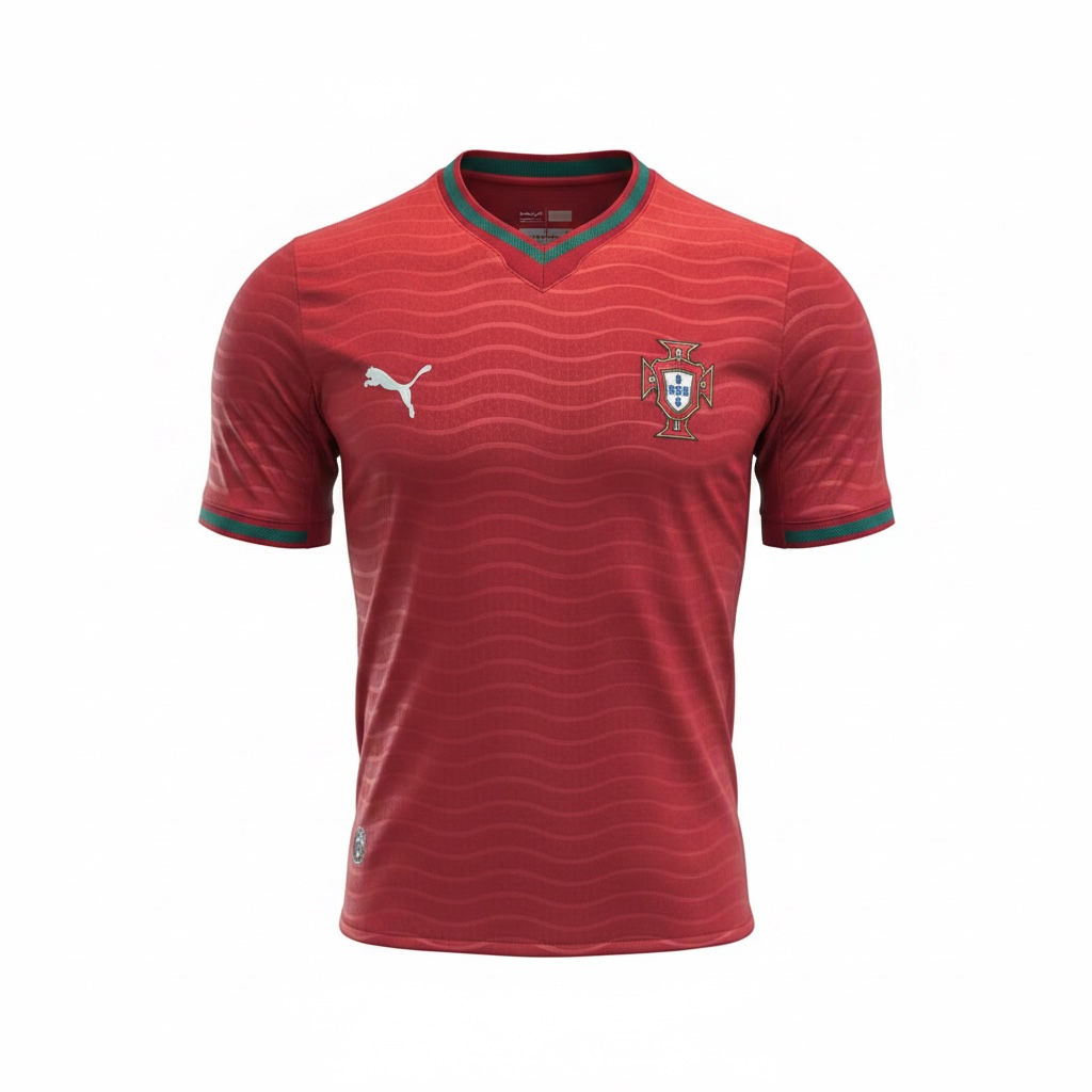 Maillots Coupe du Monde 2026 – Version Joueur (Player Edition) Portugal