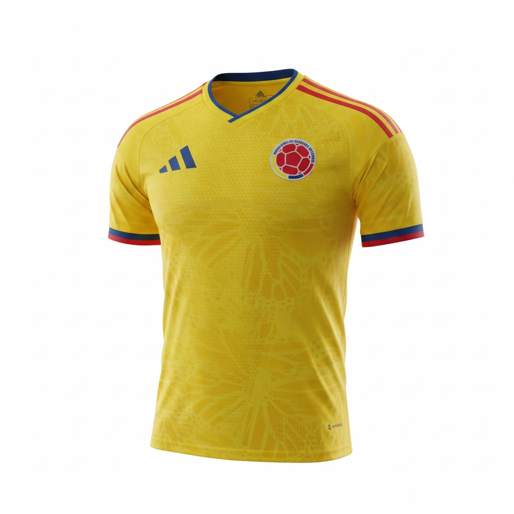 Maillots Coupe du Monde 2026 – Version Joueur (Player Edition) Colombia